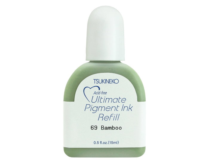 Tsukineko Recharge d'encre VERSACOLOR bambú 15ml Tsukineko Recharge d'encre VERSACOLOR bambú 15ml
