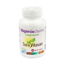 Sura Vitasan Magnésium & L-Taurine 90 gélules complément alimentaire