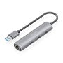 Hub USB Aisens ASUC-4P037-GR Gris