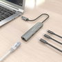 Hub USB Aisens ASUC-4P037-GR Gris