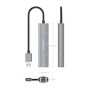Hub USB Aisens ASUC-4P037-GR Gris