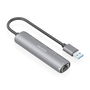 Hub USB Aisens ASUC-4P037-GR Gris