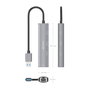 Hub USB Aisens ASUC-4P037-GR Gris
