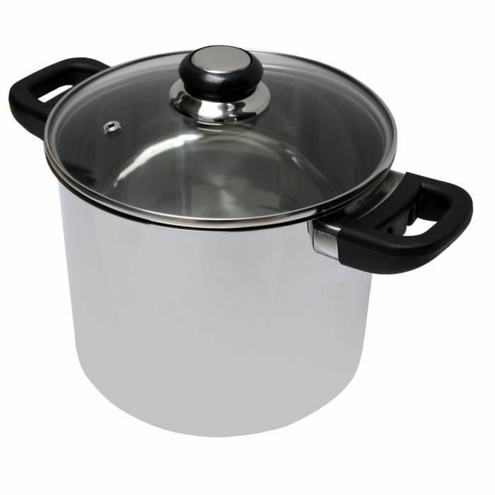 Baumalu Casserole Traiteur en acier inoxydable 24 cm Gris