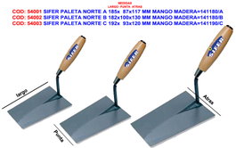 SIFER Paleta Norte C 192x93x120 mm Manche Bois