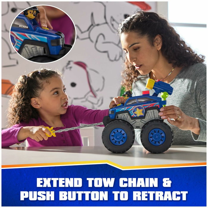 Spin Master Véhicule de sauvetage Deluxe Chase Rescue Wheels Paw Patrol