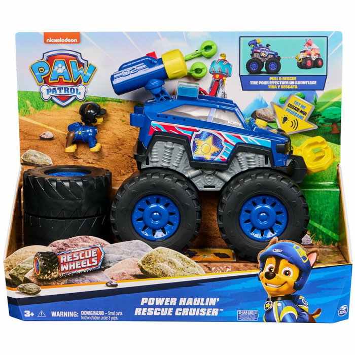 Spin Master Véhicule de sauvetage Deluxe Chase Rescue Wheels Paw Patrol