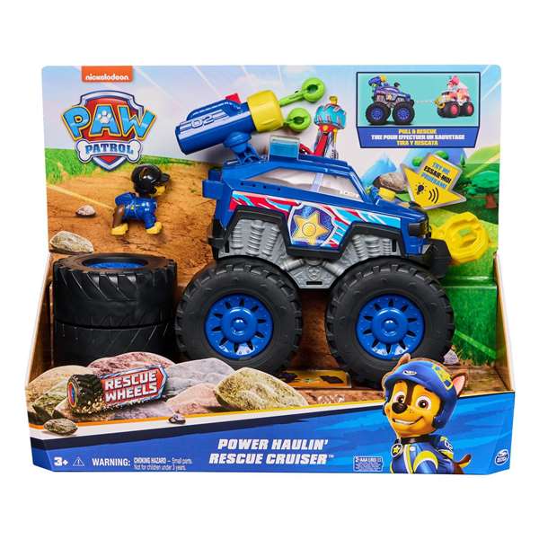 Spin Master Véhicule de sauvetage Deluxe Chase Rescue Wheels Paw Patrol