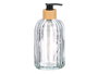 Berilo Dosificateur Transparent Bambou 410 ml Verre 7x16,5x7 cm (Set de 24)