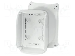 HENSEL ENYCASE® Boîtier de raccordement gris IP66 130x180x77mm