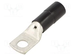 BM GROUP Connecteur à anneau tubulaire isolé noir 95mm2 M14