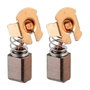 Grafitos Marjal Lot de 2 balais de charbon 7 x 7,4 x 9,5 mm ref. 9492