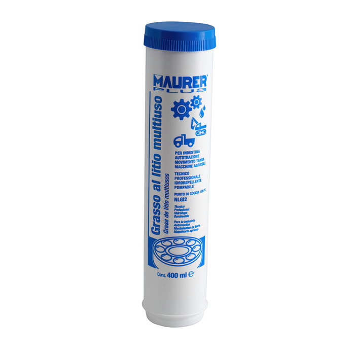 MAURER Cartouche de graisse au lithium Wolfpack 400 ml MAURER Cartouche de graisse au lithium Wolfpack 400 ml