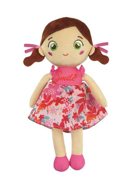 Clementoni - Poupeé de peluche Pink Lily - 28x18x5 cm - Peluche pour bébé - Langues boîte : anglais, italien, français, allemand, espagnol, néerlandais, portugais Clementoni - Poupeé de peluche Pink Lily - 28x18x5 cm - Peluche pour bébé - Langues boîte : anglais, italien, français, allemand, espagnol, néerlandais, portugais