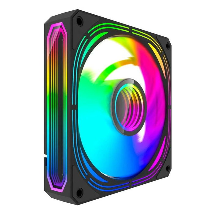 Ventillateur de cabine CoolBox KIT 4 Vent.12cm ARGB Infinity Pro Ø 12 cm