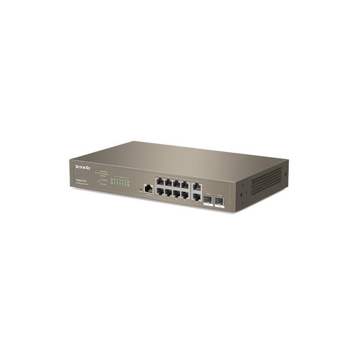 Ipcom Switch Géré Gigabit L3 12 Ports (10 RJ45 + 2 SFP) Teg5312F 10