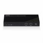 Lindy Récepteur KVM HDBaseT sur câble Cat.6 HDMI 4K60 HDR 150m avec USB 2.0, Audio, IR bidirectionnel et RS-232, Alimentation par câble (PoC)