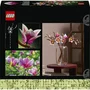 Lego Set de Construction pour Adultes - Branches de Magnolia Botanicals 11510 - Fleurs Artificielles en Briques LEGO - Décoration Intérieure
