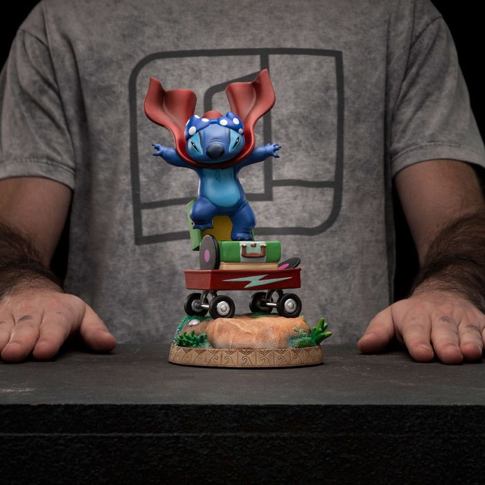 Lilo & Stitch statuette 1/10 Art Scale Stitch Laundry 19 cm Lilo & Stitch statuette 1/10 Art Scale Stitch Laundry 19 cm