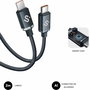 Câble USB-C vers USB-C Subblim SUBCAB-C06002 2 m Noir