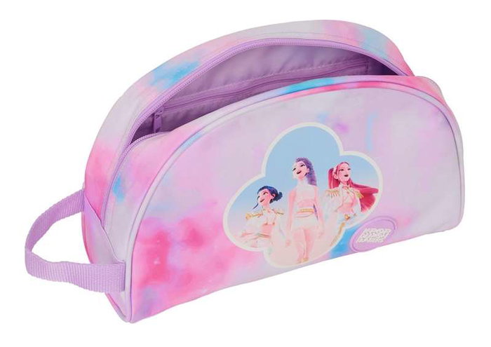 Safta Trousse de toilette à roulettes K-Pop Demon Hunters - Artist 28x18x10cm