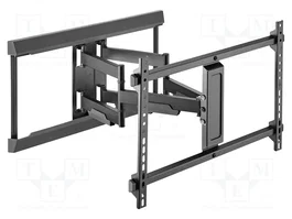 DIGITUS Support mural pour moniteur 37-80 pouces noir