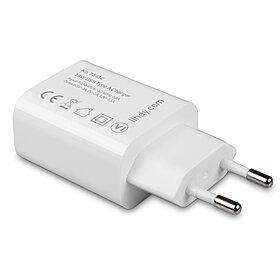 Lindy Chargeur Secteur USB Type A Compact 18W avec Charge Rapide et Protections Intégrées