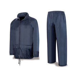 Meteo Costume de pluie pour ingénieur bleu marine L
