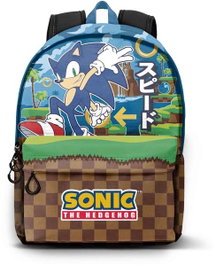 Sonic Greenhill HS FAN Mochila pequeña Sac à dos compact 25x15x35 cm en ripstop avec bretelles et dos rembourrés - 3 ans et plus