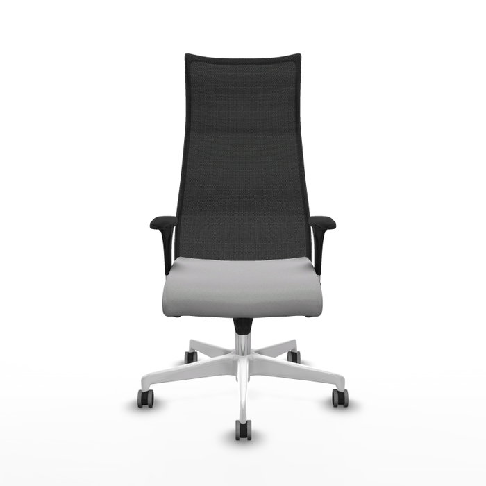 Piqueras y Crespo Chaise de Bureau Albacete XL Gris Clair et Noir Piqueras y Crespo Chaise de Bureau Albacete XL Gris Clair et Noir