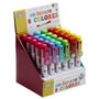 Jeux 2 momes Stylo à bille 8 couleurs assorties avec illustrations