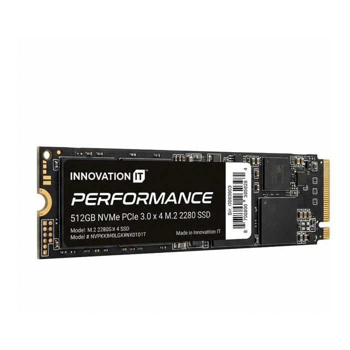 Innovation it SSD interne Performance 512 GB NVMe PCIe 3.0 x 4 Innovation it SSD interne Performance 512 GB NVMe PCIe 3.0 x 4