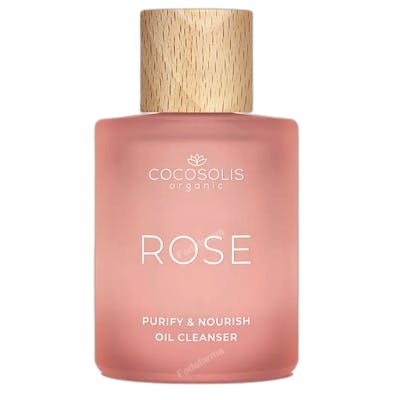 Cocosolis Huile Nettoyante Purifiante Nourrissante à la Rose 50 ml