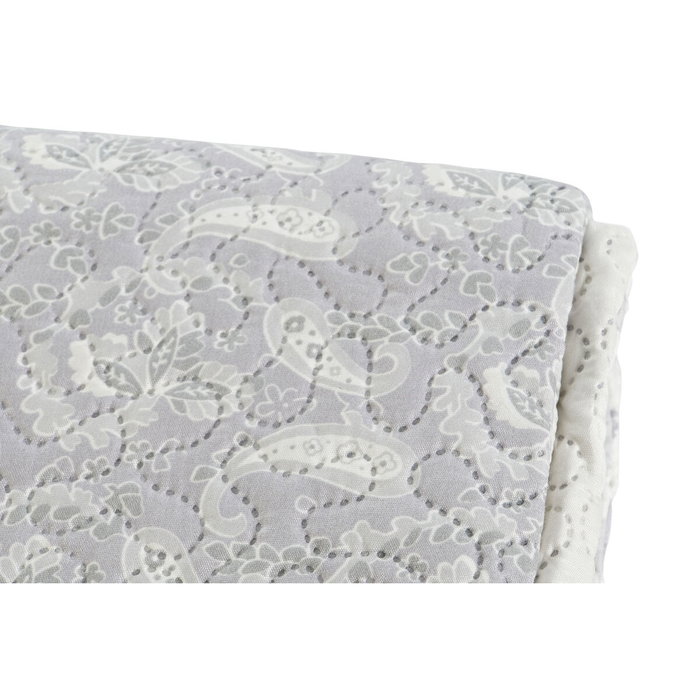 Couvre-lit DKD Home Decor Beige Gris Lit king size 270 x 270 x 1 cm Couvre-lit DKD Home Decor Beige Gris Lit king size 270 x 270 x 1 cm