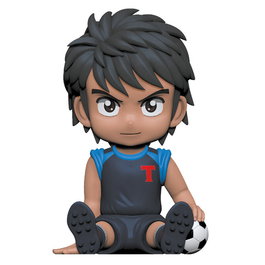 PLASTOY - Figurine Tirelire Kojiro Hyuga des Campeones Captain Tsubasa, 18 cm en PVC