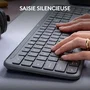 Logitech Signature Slim K950 Clavier Sans Fil AZERTY Graphite