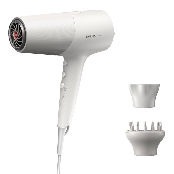 Philips Sèche-cheveux Série 5000 BHD501/20 Blanc Philips Sèche-cheveux Série 5000 BHD501/20 Blanc
