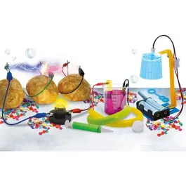 Lisciani Giochi Genius Science - Kit Jeu Scientifique Électricité pour Enfants avec 50 Expériences - Expérimentations avec Éléments Fournis