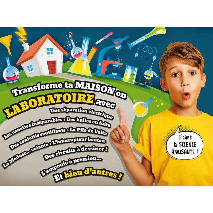 Lisciani Giochi Génius Science - Jeu scientifique l'électricité - 50 expériences Lisciani Giochi Génius Science - Jeu scientifique l'électricité - 50 expériences