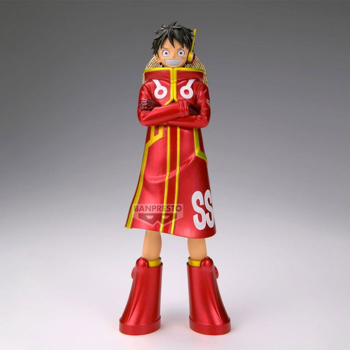 Banpresto Figurine One Piece DXF The Grandline Series - Monkey D. Luffy Version A, PVC/ABS, 17 cm