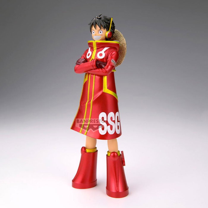 Banpresto Figurine One Piece DXF The Grandline Series - Monkey D. Luffy Version A, PVC/ABS, 17 cm