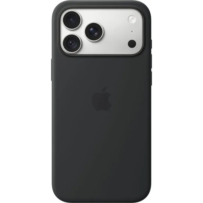 Apple Coque en silicone avec MagSafe pour iPhone 18 Pro Max - Noir