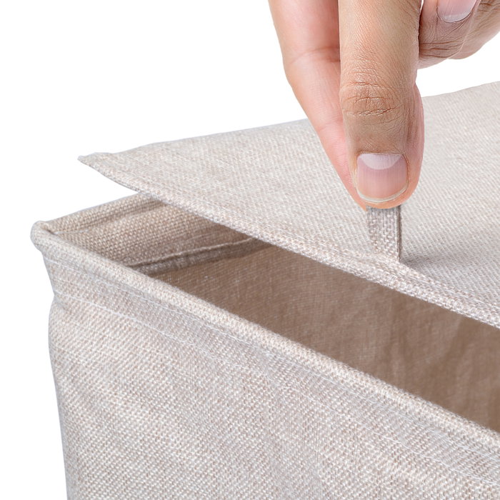 Emuca Panier Quartz Titane et Beige 418x320x400mm