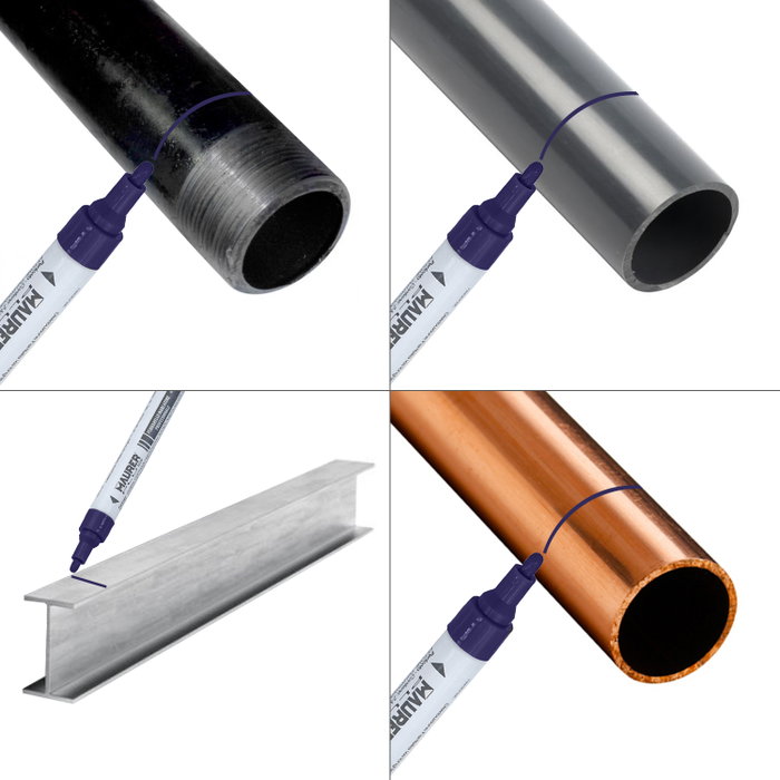 MAURER Marqueur de peinture professionnel bleu foncé 10 ml MAURER Marqueur de peinture professionnel bleu foncé 10 ml
