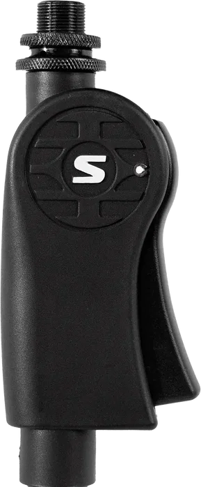 SBG Support Microphone Sol avec Trépied, Hauteur Réglable 1143-1765mm, Pliable Noir