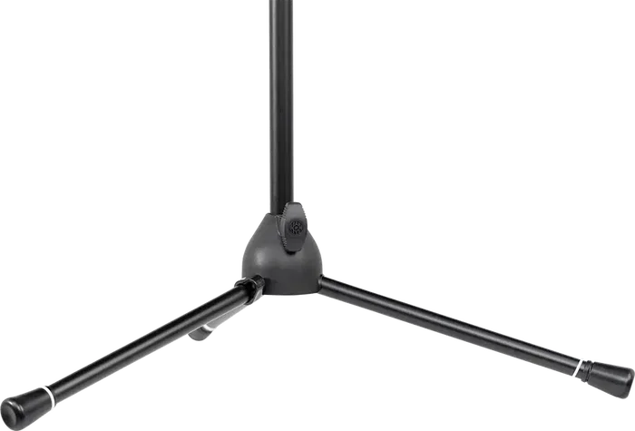 SBG Support Microphone Sol avec Trépied, Hauteur Réglable 1143-1765mm, Pliable Noir
