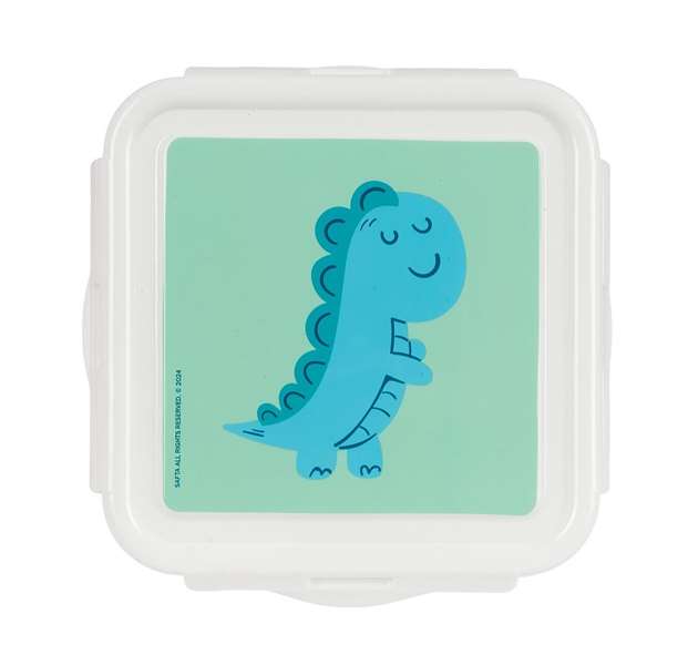 Safta Lunch Box Enfants Dinosaure "Dino" 13 x 7,5 x 13 cm - Boîte repas préscolaire Safta Lunch Box Enfants Dinosaure "Dino" 13 x 7,5 x 13 cm - Boîte repas préscolaire