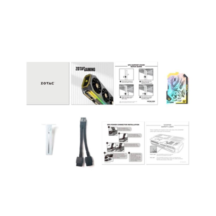 Zotac GeForce RTX 5070 AMP Tarjeta Gráfica 12 Go GDDR7 HDMI 3 DisplayPort