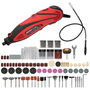 WOLFPACK LINEA PROFESIONAL Multi-outil 130W avec maletín et 210 accessoires