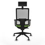 Chaise de Bureau avec Appui-tête Piqueras y Crespo 1D066G1 Pistache
